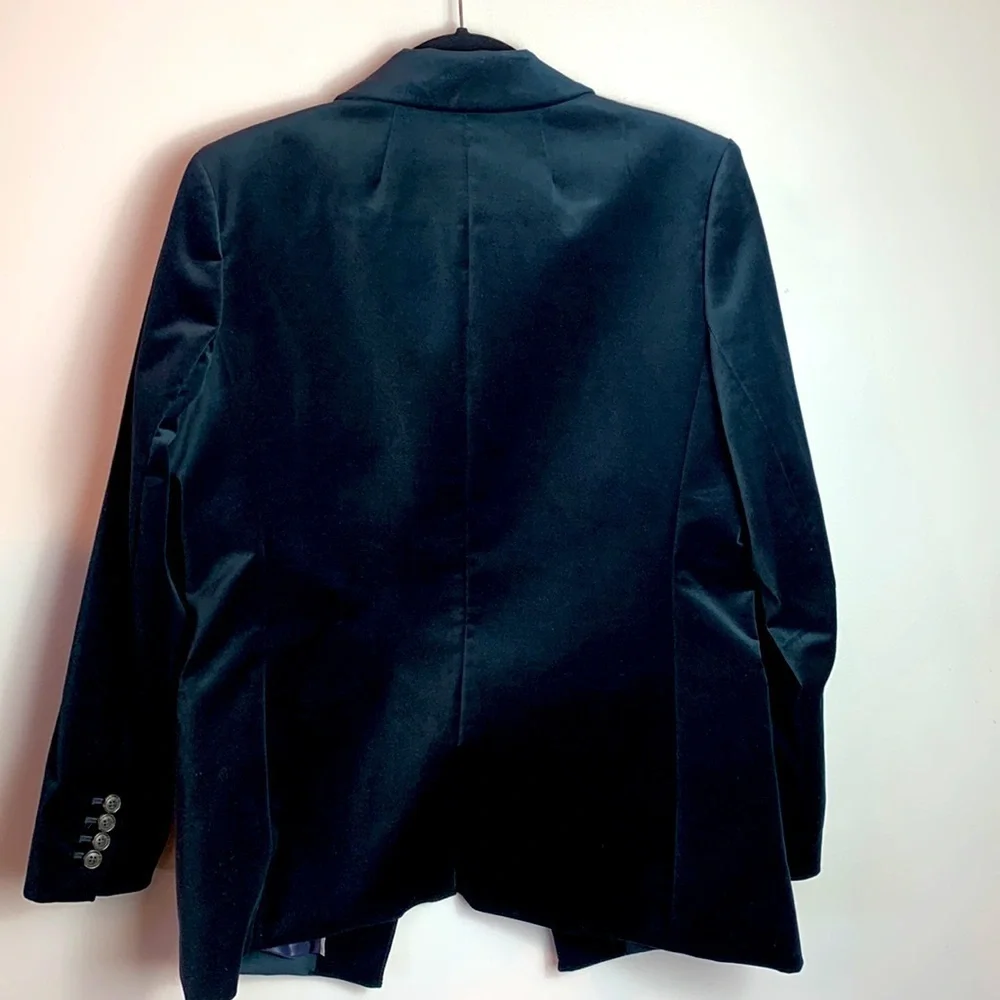 J. Crew Willa Blazer in Stretch Velvet NEW! - Picture 9 of 13